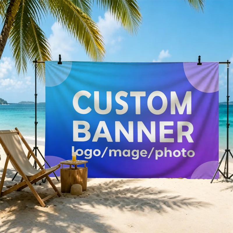 Auto Repair Shop Logo - Custom Banner Flags Suitable For Indoor
