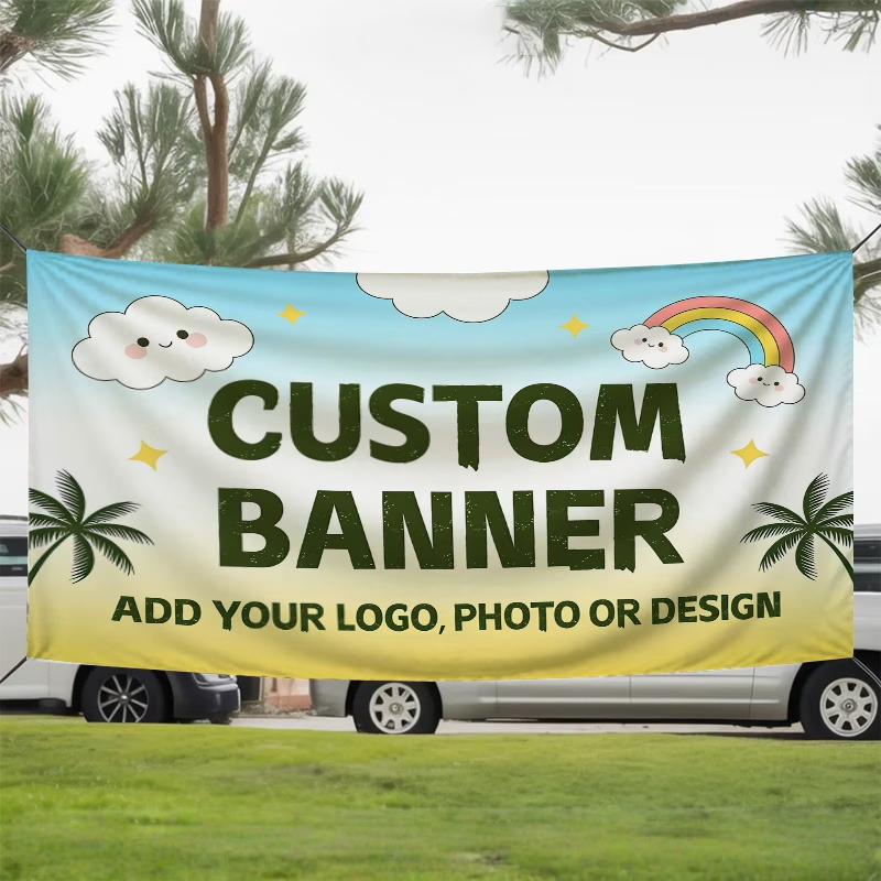 Auto Repair Shop Logo - Custom Banner Flags Suitable For Auto