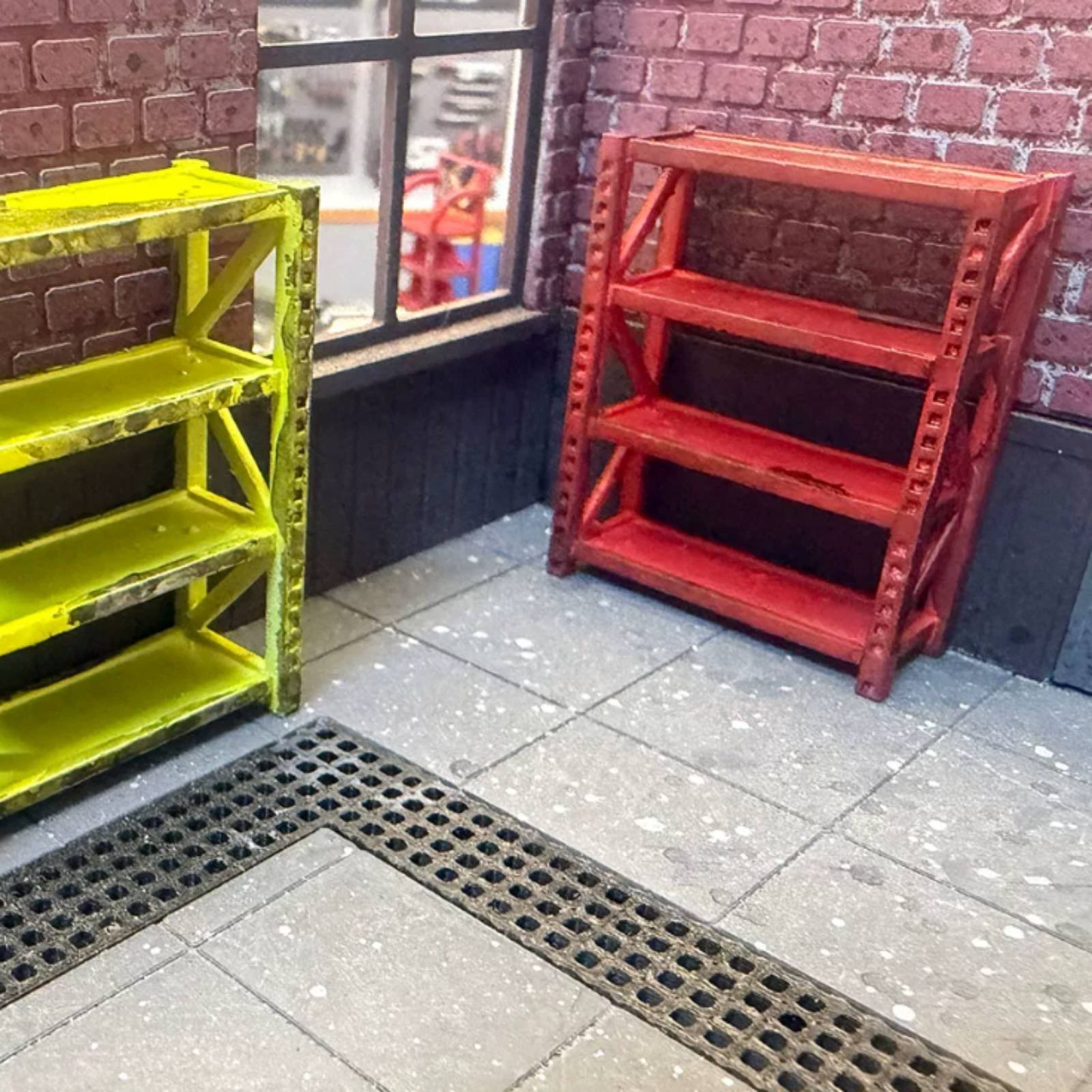 1/64 Garage Shelf Realistic De - đánh giá và giá Auto Repair Shop In